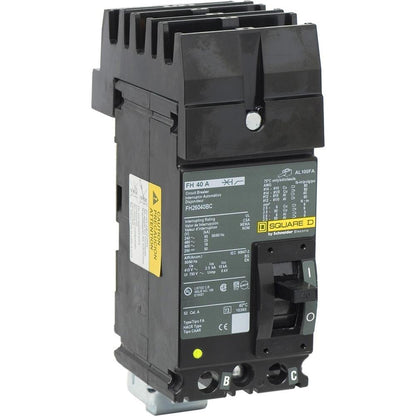 Square D FH26040BC Circuit Breaker | 600V 40A 2P 25kA@480V I-Line
