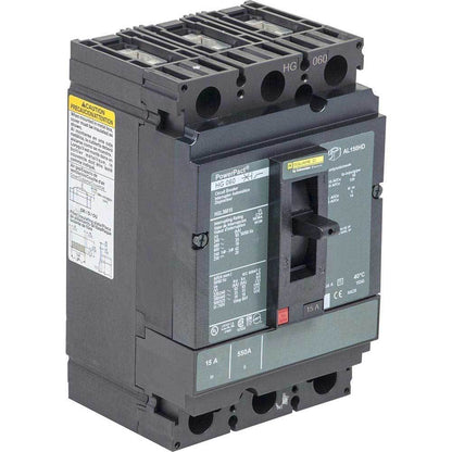 Square D HGL36040 Circuit Breaker | 600V 40A 3P 35kA@480V Bolt-On Powerpact