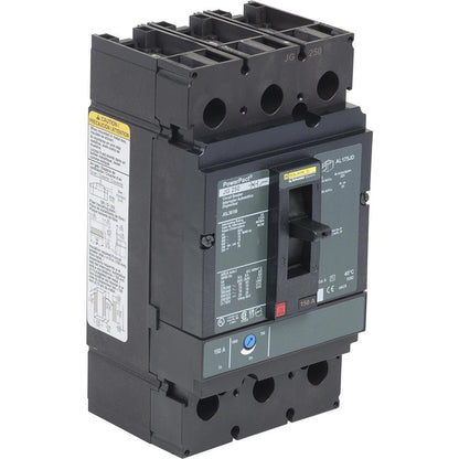 Square D JLL36150 Circuit Breaker | 600V 150A 3P 100kA@480V Feed-Thru JLL Powerpact