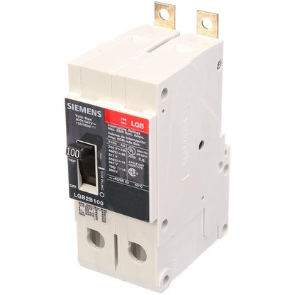 Siemens LGB2B100B Circuit Breaker | 600V 100A 2P 100kA@240V Bolt-On VL Series