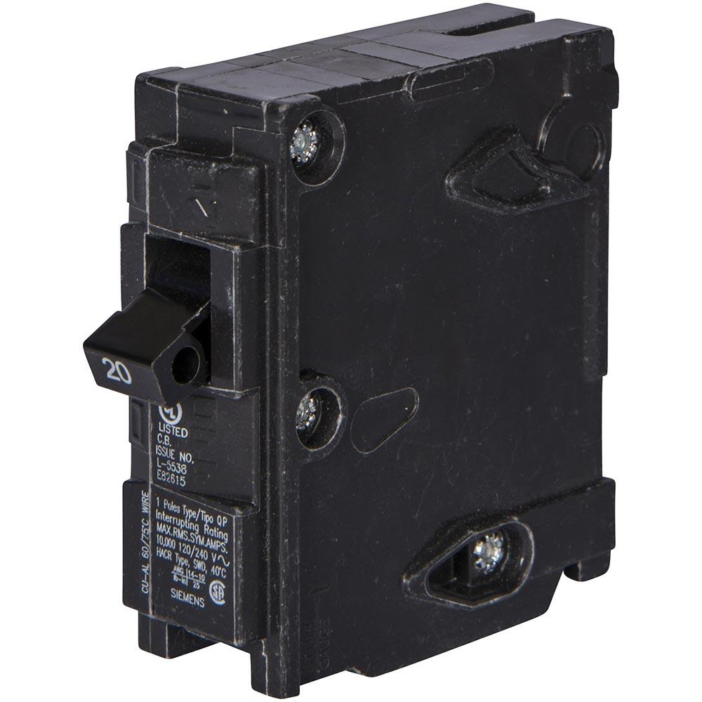 Siemens Q150H Circuit Breaker | 120V 50A 1P 22kA@120V Plug-In Q Series