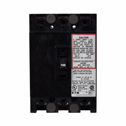 CCH3225 - Cutler Hammer Feed-Thru 225 Amp 3 Pole Circuit Breaker - Essential Electric Supply