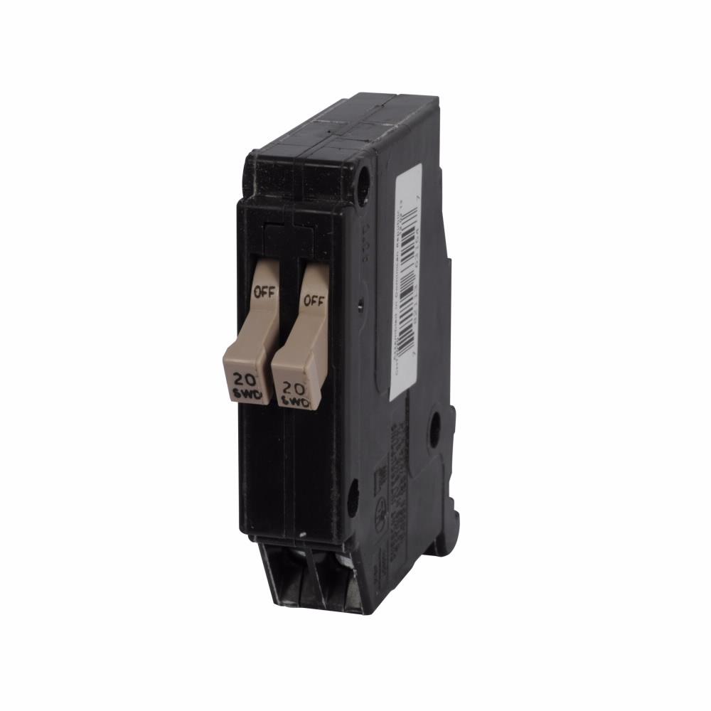Eaton CHT2020 Circuit Breaker | 120V 20A 1P 10kA@120V Plug-In CHT Series