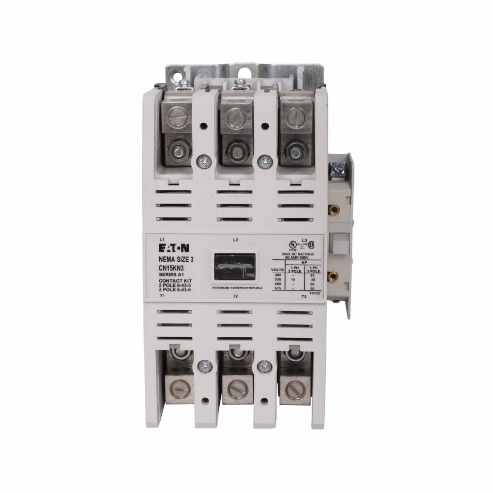 Cutler Hammer CN15KN3A Contactor | 3P 600V 90A 110V Coil Freedom Series