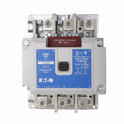Cutler Hammer CN15NN3A Contactor | 3P 3P 600V 135A 110V Coil Freedom Series