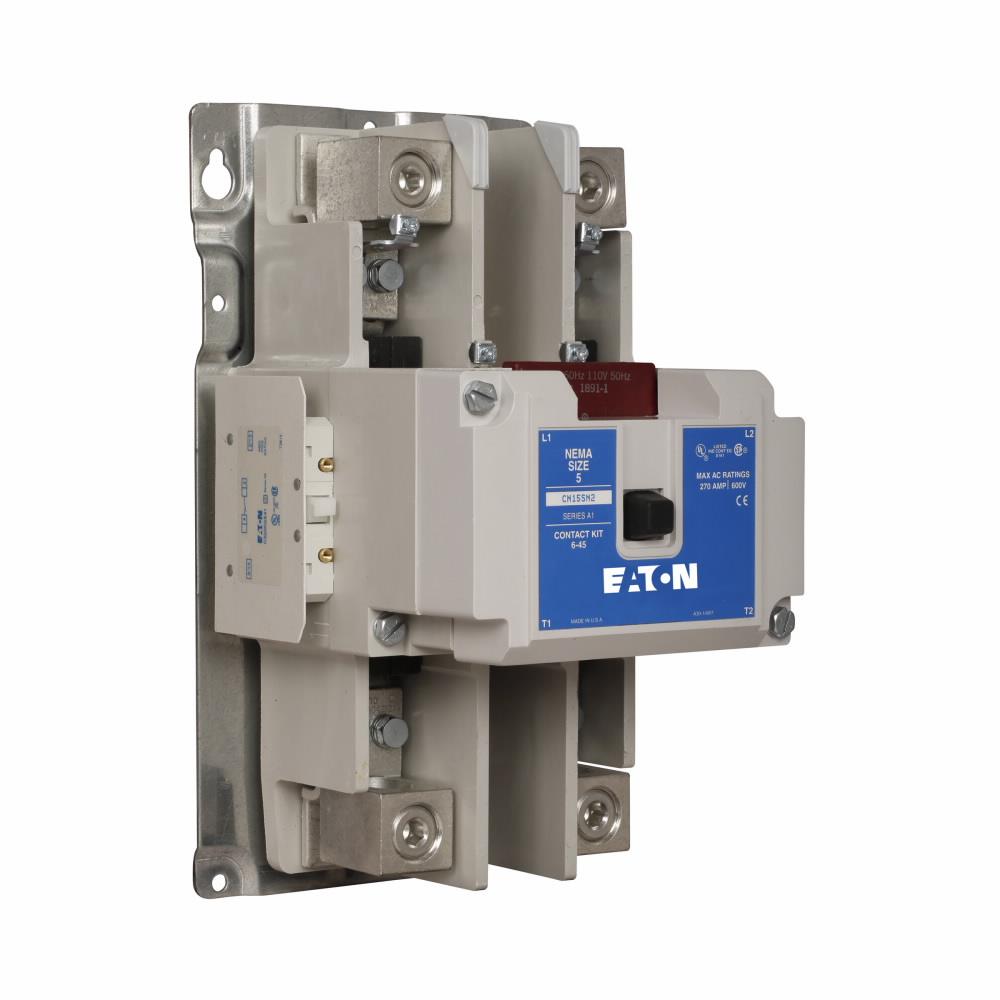 Cutler Hammer CN15SN3A Contactor 3 pole 3 phase 600V 270A 110V coil Freedom Series