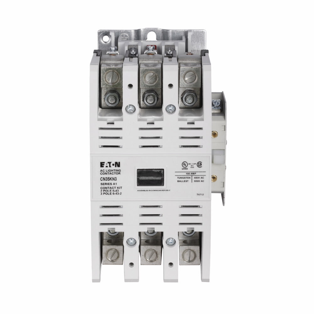 CN35KN3A Cutler Hammer CN35 Contactor 600V 100A 120V Coil - Essential Electric Supply
