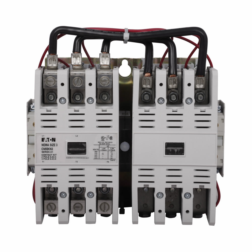 CN55KN3A Cutler Hammer Freedom Series Contactor 600V 90A 120V Coil - Essential Electric Supply