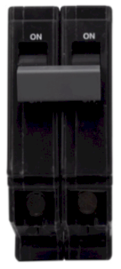 Cutler Hammer CHB220H2 Circuit Breaker | 240V 20A 2P 22kA@240V Bolt-On CHB Series