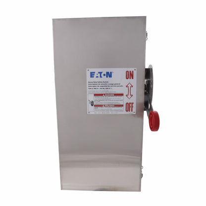Cutler Hammer DH323NWK Disconnect Switch | 240V 100A 3P Fusible DH Series