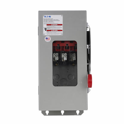 Cutler Hammer DH362NDKW Disconnect Switch | 600V 60A 3P Fusible NEMA 3R DH Series