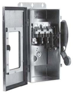 Cutler Hammer DH364NWKW Disconnect Switch | 600V 200A 3P Fusible NEMA 4 DH Series