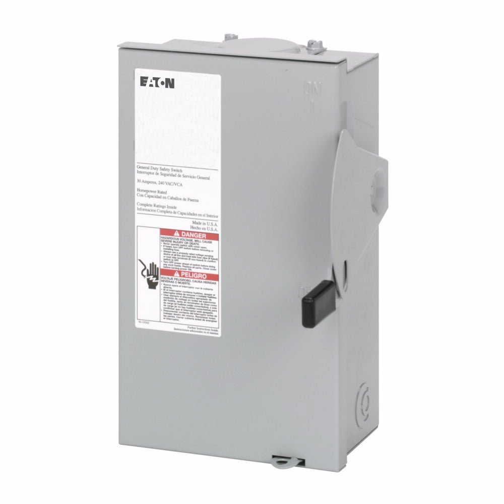 Cutler Hammer DG221NRB Disconnect Switch (Fusible) - Essential Electric Supply