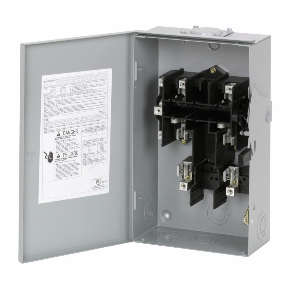 Cutler Hammer DG222NRB Disconnect Switch (Fusible) - Essential Electric Supply