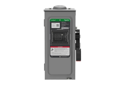 Square D VH221NRB Disconnect | 240VAC 30A 2P Fusible Switch VH