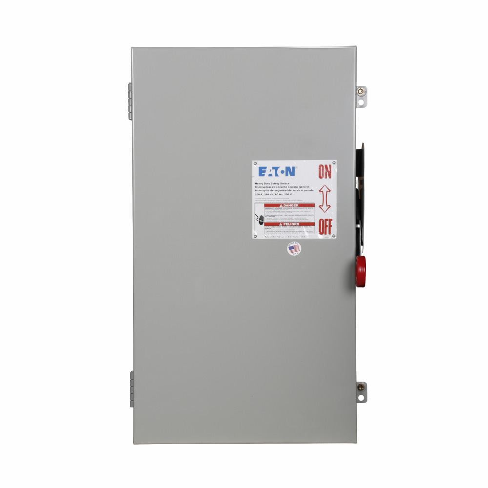 Cutler Hammer DH324FGK Disconnect Switch | 240V 200A 3P Fusible DH Series
