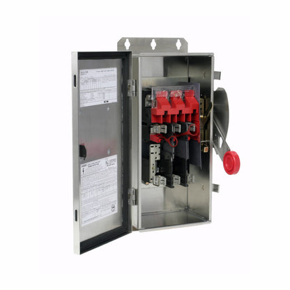 Cutler Hammer DH361NWK Disconnect Switch | 600V 30A 3P Fusible NEMA 4 DH Series