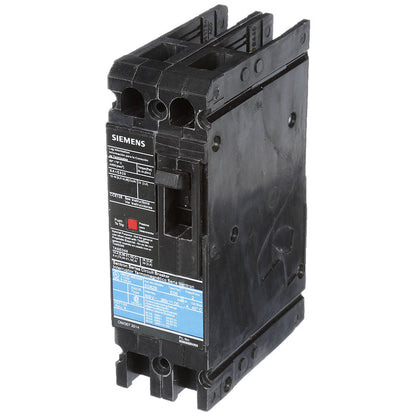 Siemens ED62B020L Circuit Breaker | 600V 20A 2P 25kA@480V Feed-Thru Sentron Series