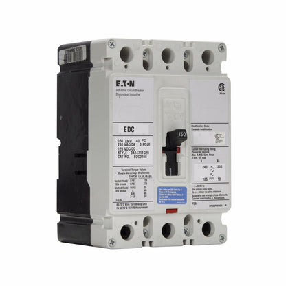 Cutler Hammer EDC3100L Circuit Breaker | Series C EDC 240V 100A