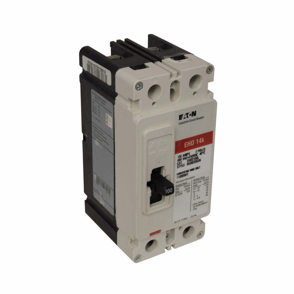 Eaton EHD2025L Circuit Breaker | Series C EHD 480V 25A