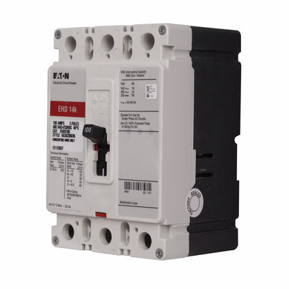 Cutler Hammer EHD3020 Molded Case Circuit Breaker | 480V 20A 3P 14kA@480V Bolt-On Series C