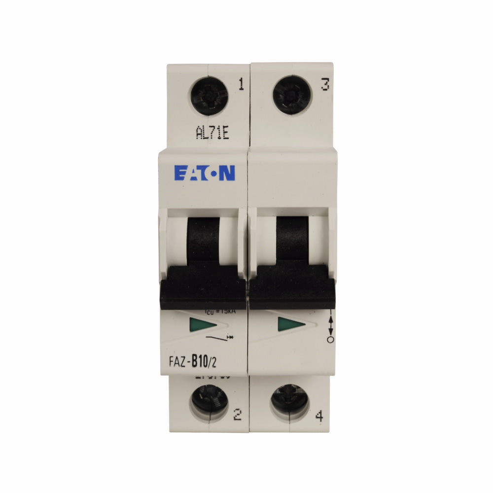 FAZ-C10/2-NA-DC Eaton Molded Case Circuit Breaker FAZ Series 10A 125V - Essential Electric Supply