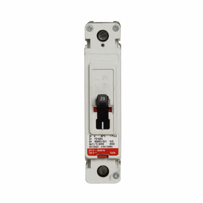 Cutler Hammer FD1020L Circuit Breaker | 277V 20A 1P 35kA@277V Feed-Thru Series C