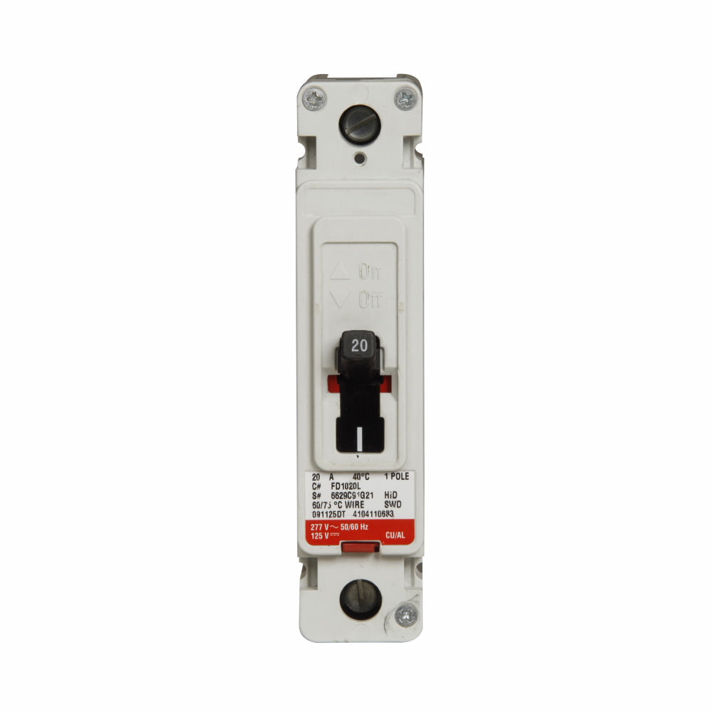FD1100L Cutler Hammer Molded Case Circuit Breaker Series C 100A 277V - Essential Electric Supply