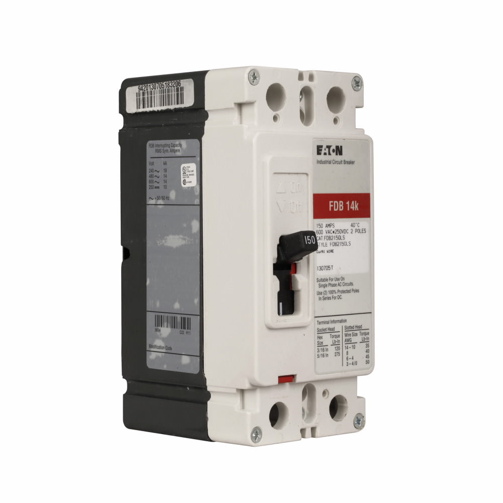 Cutler Hammer FDB2035L Circuit Breaker | Series C FDB 600V 35A