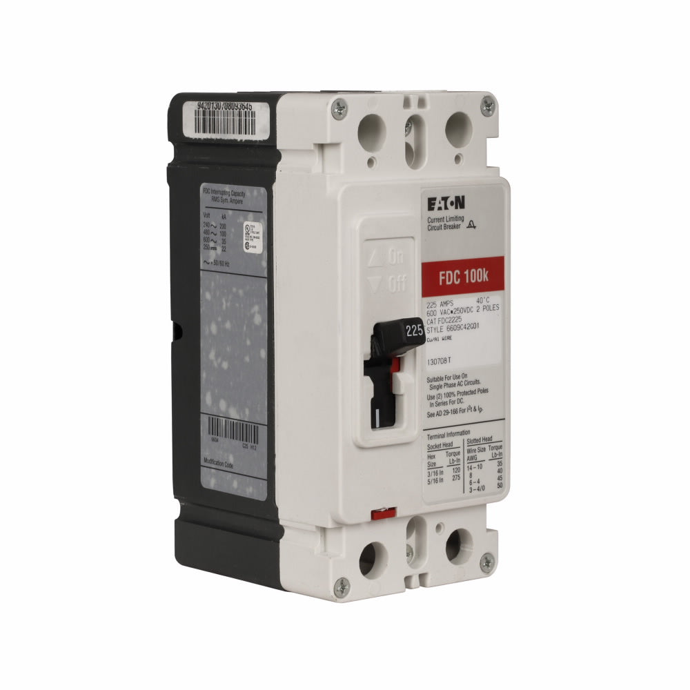 Eaton FDC2070L Circuit Breaker | Series C FDC 600V 70A