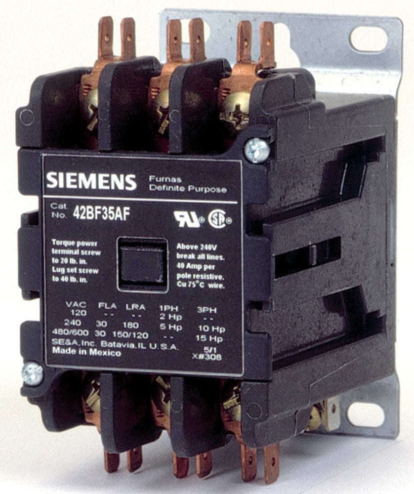 45GG20AF Class 45 Contactor 600V 40A 120V Coil - Essential Electric Supply