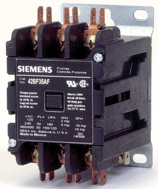45GG20AF Class 45 Contactor 600V 40A 120V Coil - Essential Electric Supply
