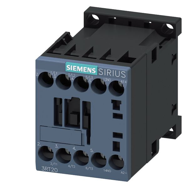 3RT2017-1SB41 Sirius Contactor 600V 12A 24V Coil - Essential Electric Supply