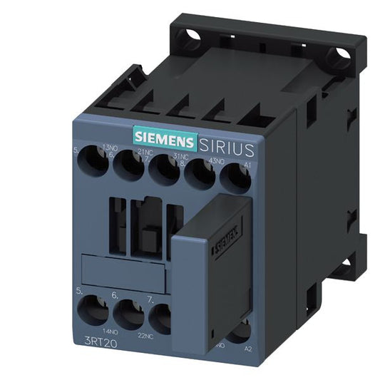 3RT2017-1QB41 Sirius Contactor 600V 12A 24V Coil - Essential Electric Supply