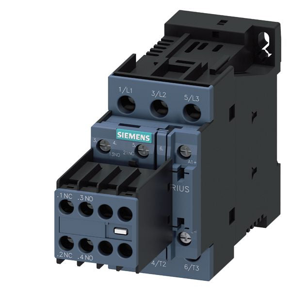 3RT2024-1BM44 Sirius Contactor 600V 12A 220V Coil - Essential Electric Supply