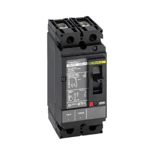 Square D HDL26040 Circuit Breaker | 600V 40A 2P 18kA@480V Feed-Thru Powerpact