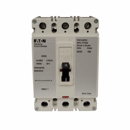 HFDDC3030L - Eaton/ Westinghouse/ Cutler Hammer Feed-Thru 30 Amp 3 Pole Circuit Breaker - Essential Electric Supply