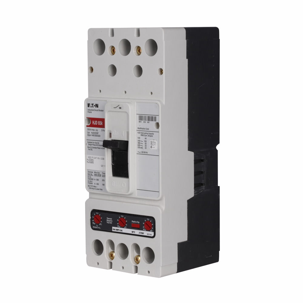 Cutler Hammer HJD3225 Circuit Breaker | Series C HJD 600V 225A