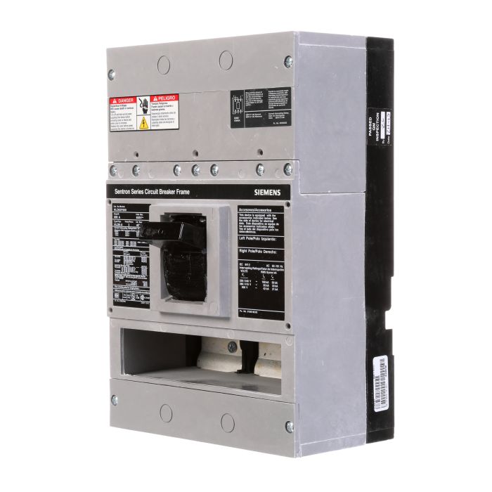 Siemens HLD63F600 Circuit Breaker | 600V 600A 3P 65kA@480V Bolt-On Sentron Series