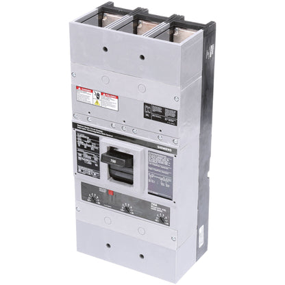 Siemens HLMXD63B700 Circuit Breaker | 600V 700A 3P 65kA@480V Bolt-On Sentron Series