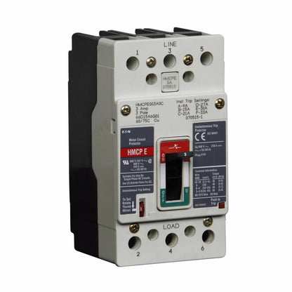 Cutler Hammer HMCPE015E0C Circuit Breaker | 480V 15A 3P 15kA@400V Feed-Thru Series G