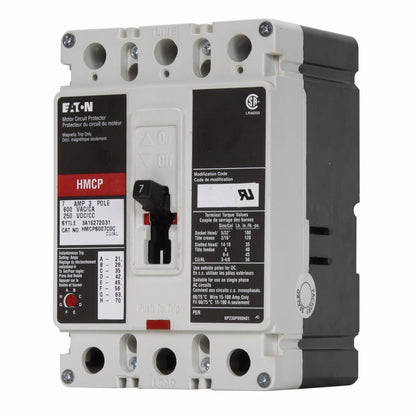 Cutler Hammer HMCPS007C0C Circuit Breaker | Series C HMCPS 600V 7A
