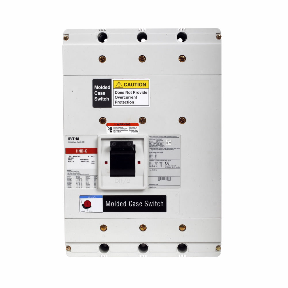 CND412T32W Cutler Hammer Molded Case Circuit Breaker Series C 1200A 600V - Essential Electric Supply
