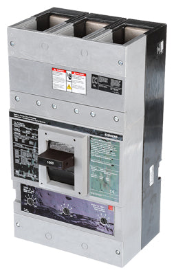 Siemens HNXD63B100 Molded Case Circuit Breaker | 600V 1000A 3P 65kA@480V Bolt-On Sentron Series