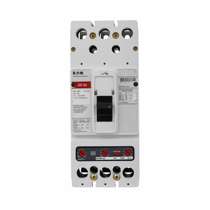JDB3125 - Westinghouse/ Eaton/ Cutler Hammer Feed-Thru 125 Amp 3 Pole Circuit Breaker - Essential Electric Supply