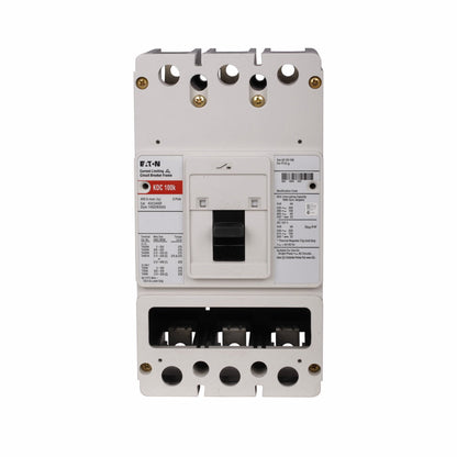 Cutler Hammer, Eaton, Westinghouse KDC3400W Circuit Breaker | Series C KDC 600V 400A