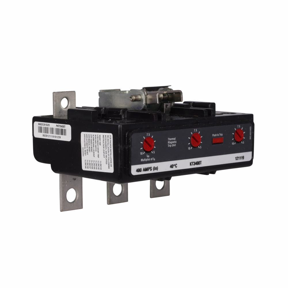 Cutler Hammer KT3175T Circuit Breaker | 175A 600V 3P Thermal Magnetic Series C