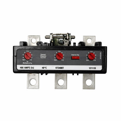 Cutler Hammer KT3400T Circuit Breaker | 400A 600V 3P Thermal Magnetic Series C