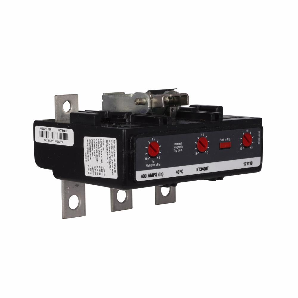 Cutler Hammer KT3400T Circuit Breaker | 400A 600V 3P Thermal Magnetic Series C
