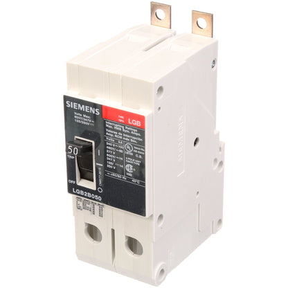 Siemens LGB2B080B Circuit Breaker | 600V 80A 2P 100kA@240V Bolt-On VL Series